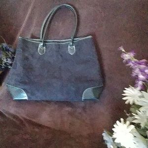 JB396.  Black Satchel/Utility Bag